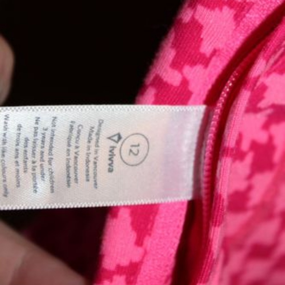 Ivivva Lululemon Reversible Jacket Girls 12 - Picture 8 of 8